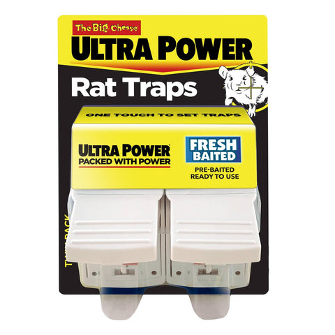The Big Cheese Ultra Power Rat Trap - 2 Pack - Cardboard - Reusable - SuperSaverAU - view 1