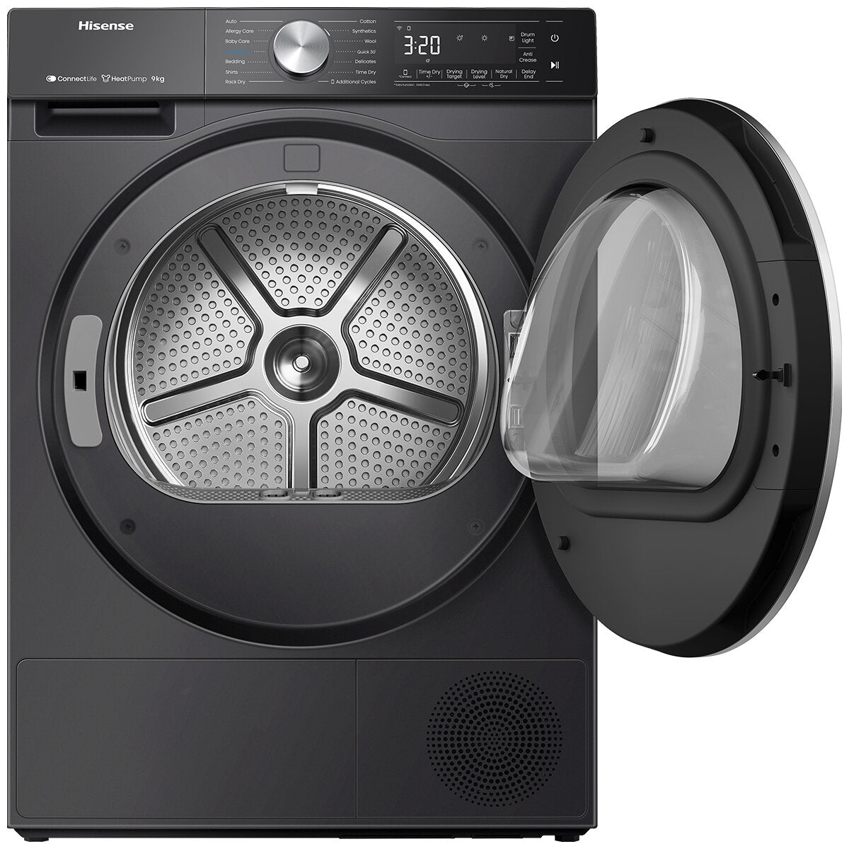 Hisense 9kg Series 7 Heat Pump Dryer HDF7S90HB Energy Efficient 10 Star Rating - SuperSaverAU - view 5