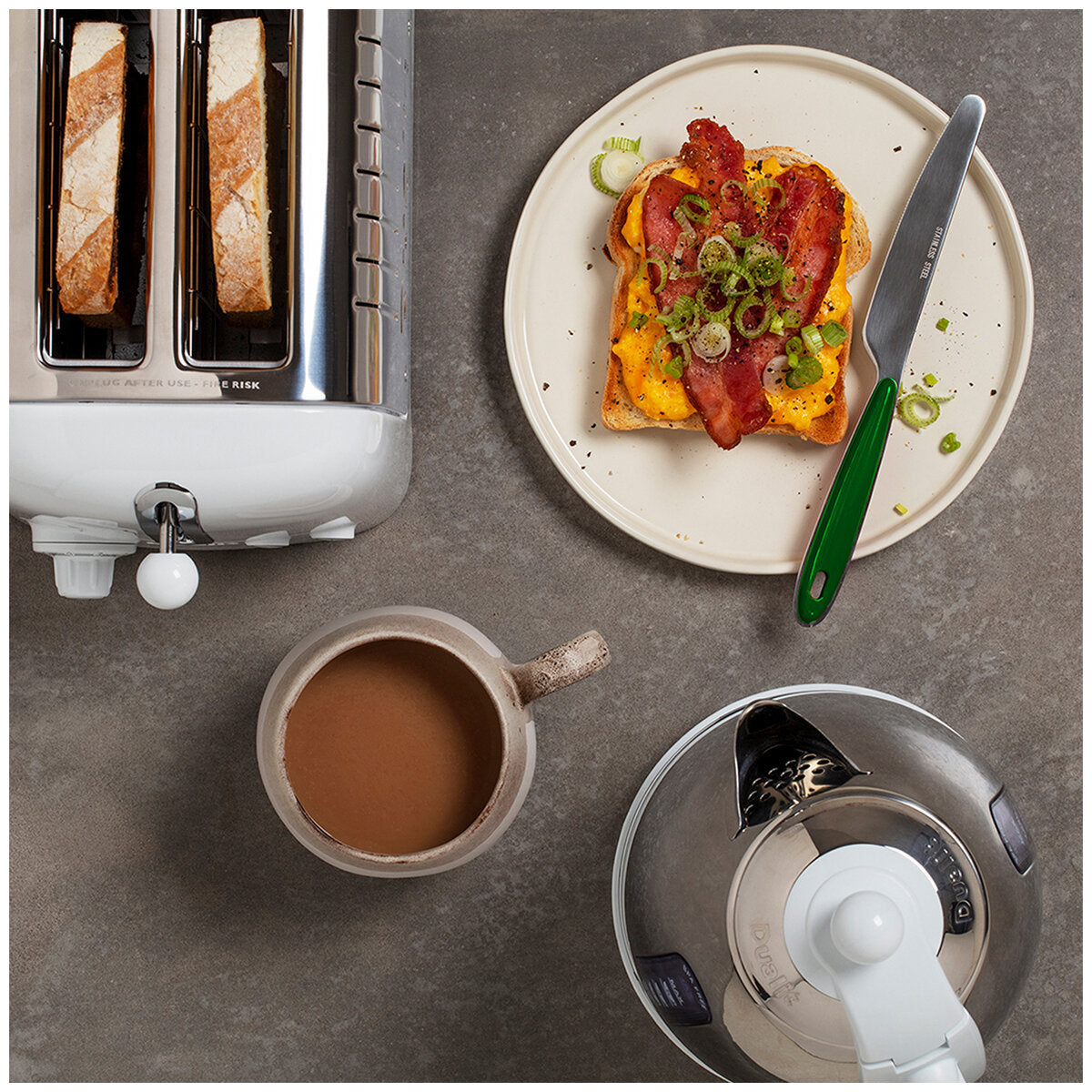 Dualit 2 Slot Lite Toaster White DU26209 with Extra Wide Slots, Bagel & Defrost Functions - SuperSaverAU - view 8