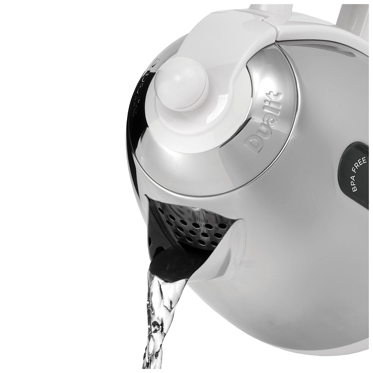 Dualit Lite Jug Kettle 1.5L Gloss White DU72041 Fast Boil & Easy Pour - SuperSaverAU - view 8