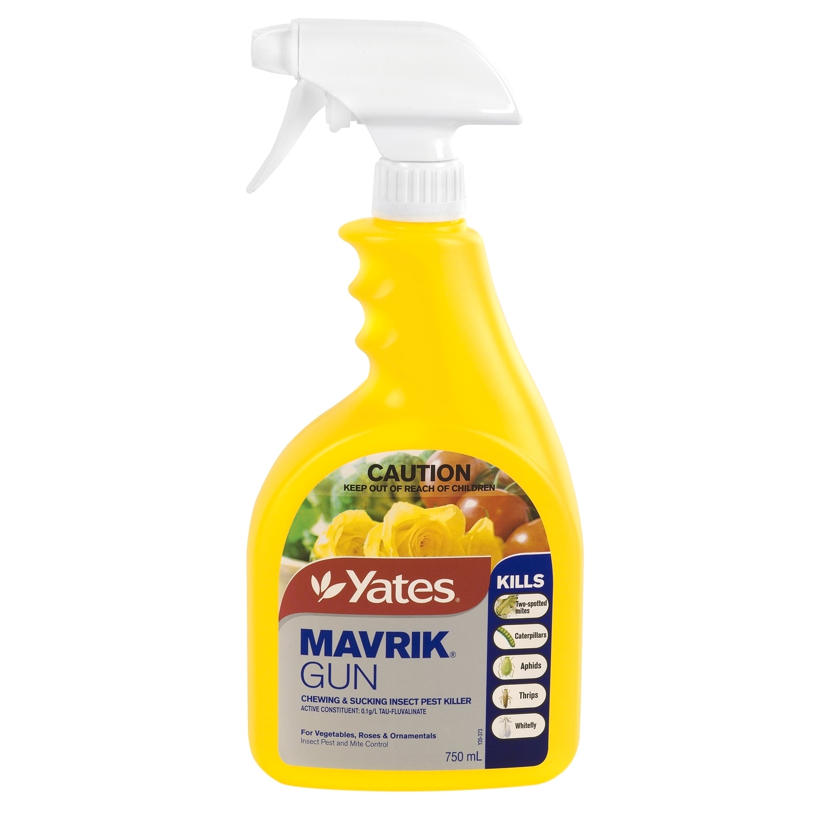 Yates 750ml Mavrik Gun Ready to Use Insecticide, Fruit & Vegetable Friendly