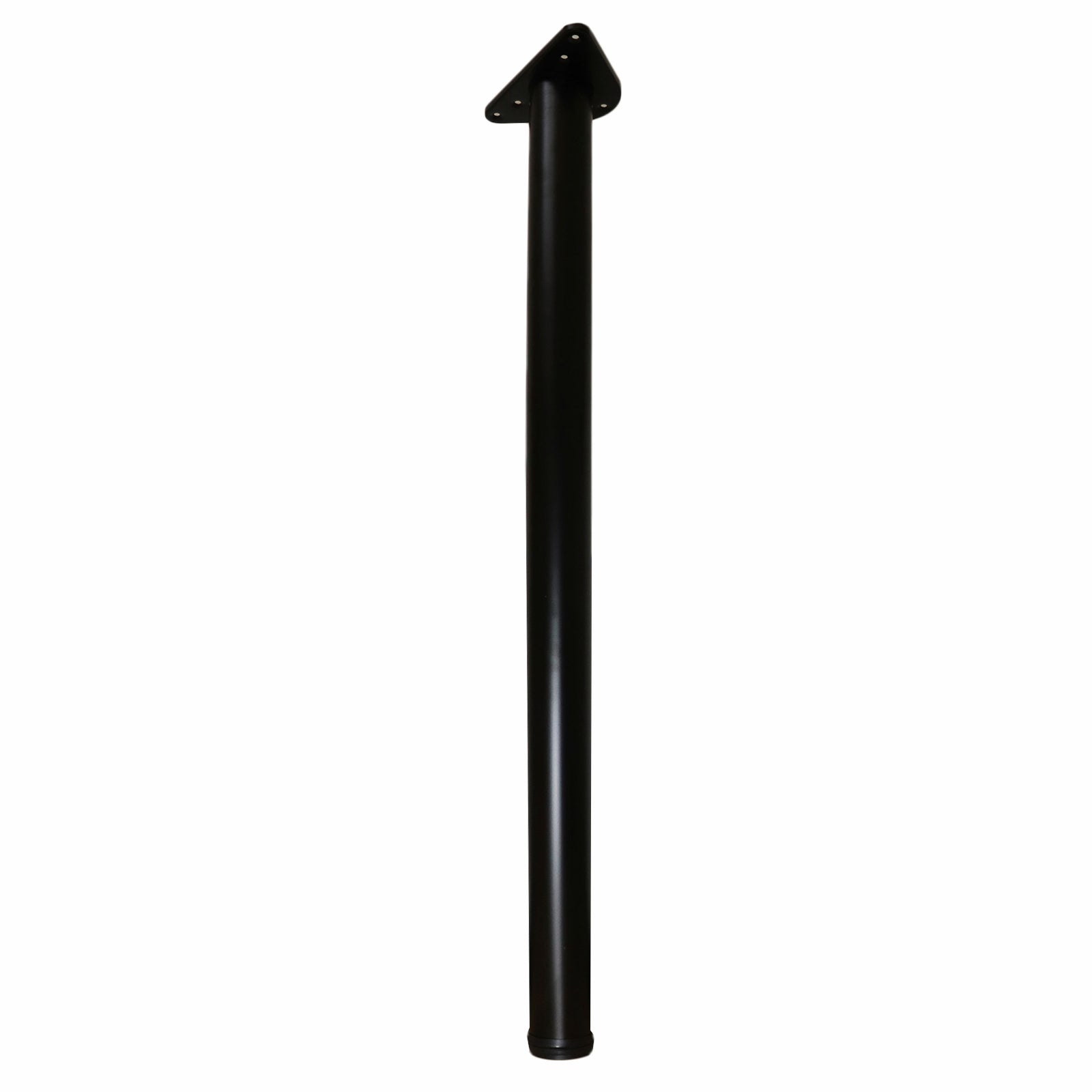 Adoored 60 x 870mm Steel Black Round Breakfast Bar Leg