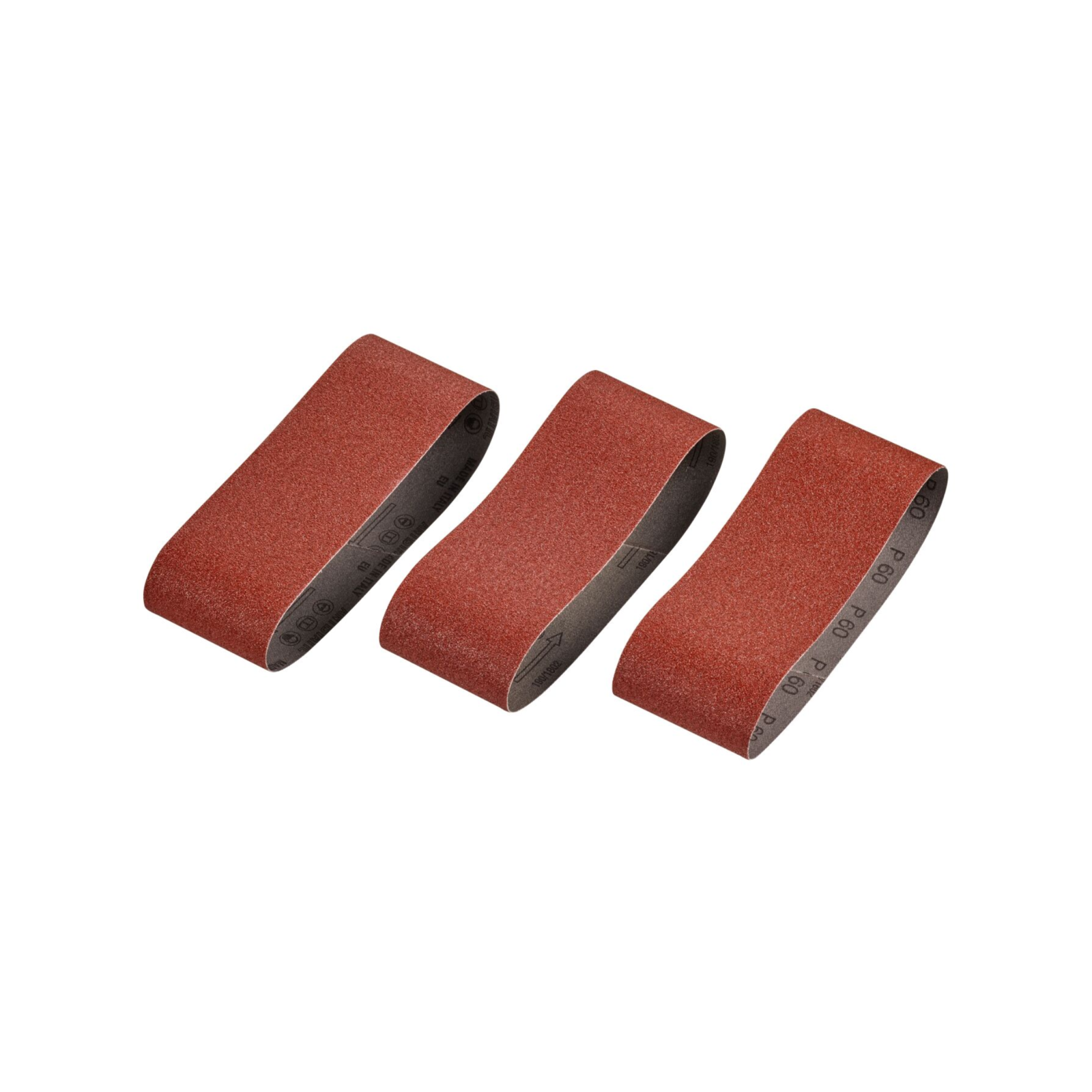 Irwin 75 x 457mm 60 Grit Sanding Belt 3 Pack for Wood & Metal