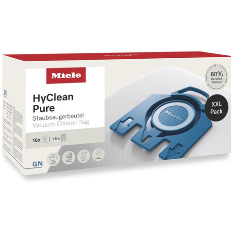Miele GN HyClean Pure dustbags XXL 16 pack for Guard S1 and L1 vacuum cleaners - 12498250