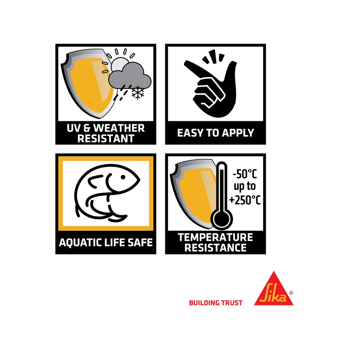 Sika SikaSeal Aquarium Silicone Sealant Transparent 75g