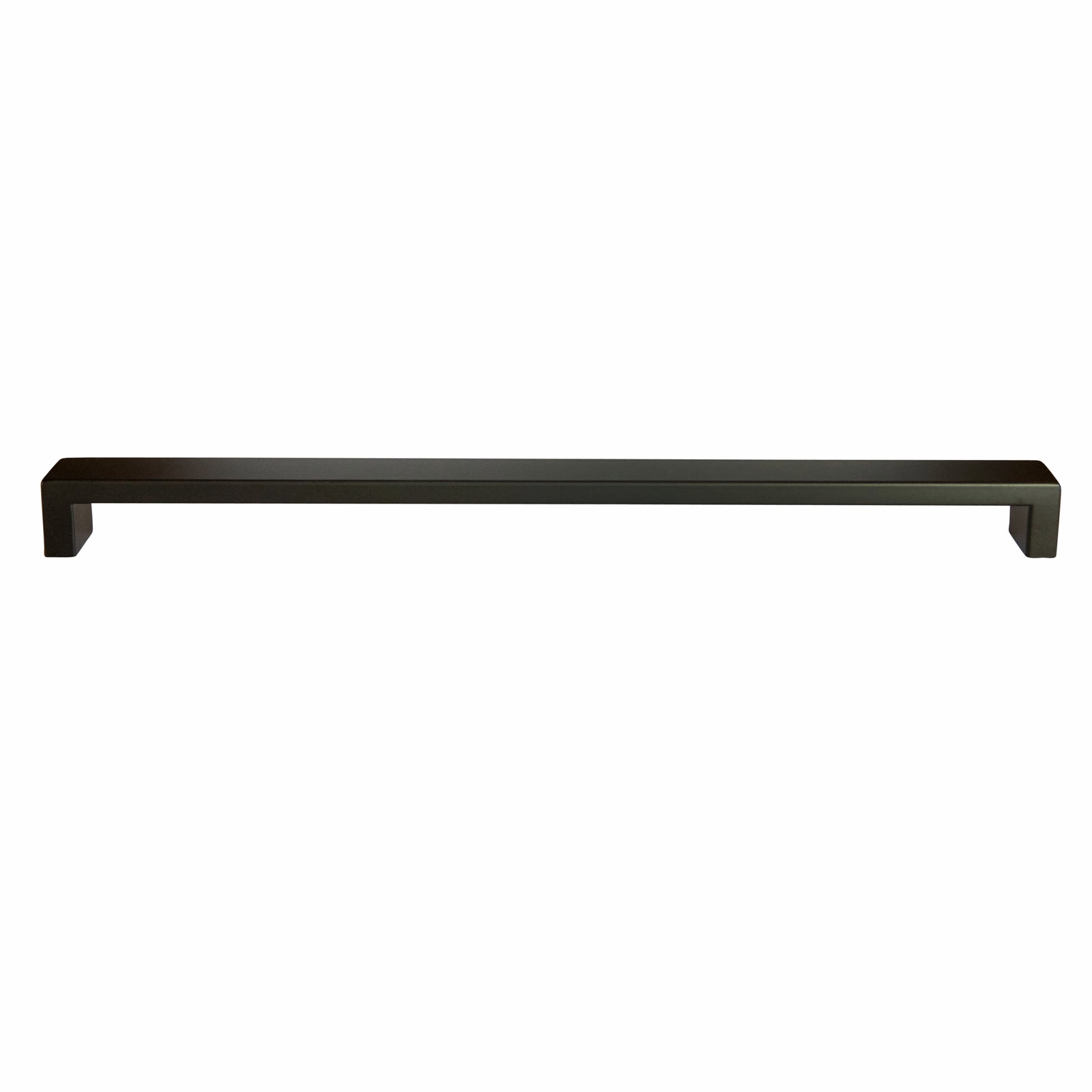 Taskmaster 320mm Matte Black Hollow Rectangle Cabinet Handle Steel Drawer Pull