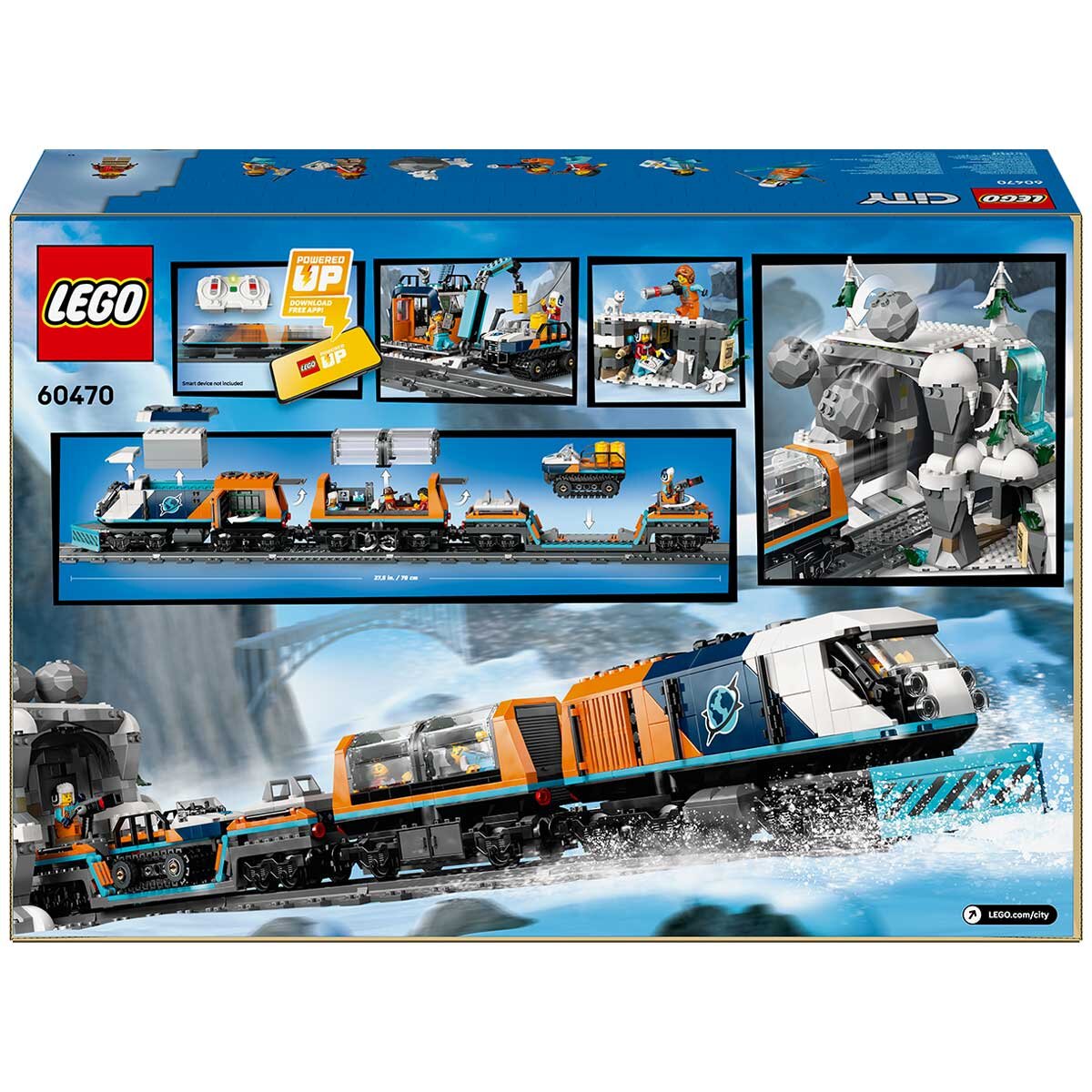 LEGO City Explorers' Arctic Polar Express Train 60470