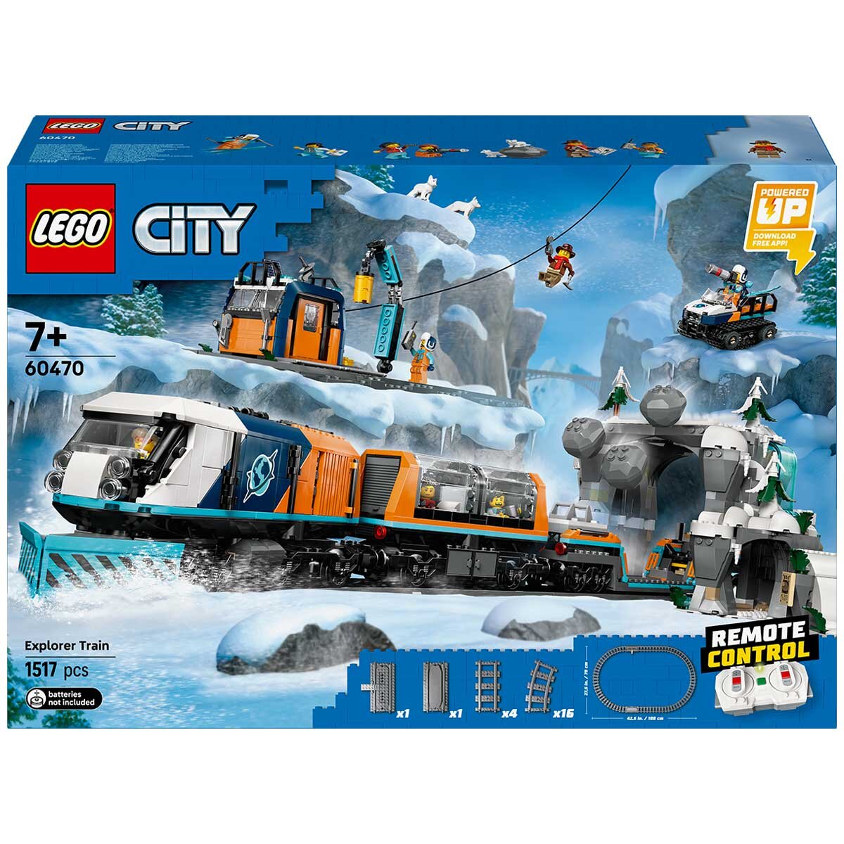 LEGO City Explorers' Arctic Polar Express Train 60470