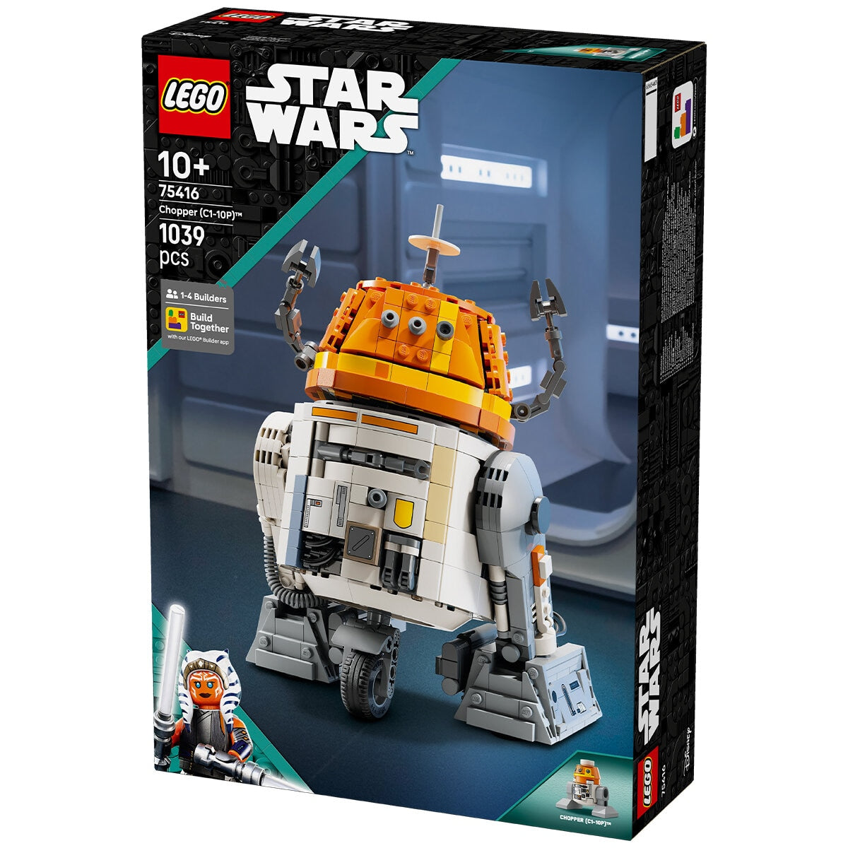 LEGO Star Wars Ahsoka Chopper (C1-10P) 75416 Buildable Toy Model Kit - Remote Head Movements, Poseable Arms & Legs, Detachable Parts - SuperSaverAU - view 7