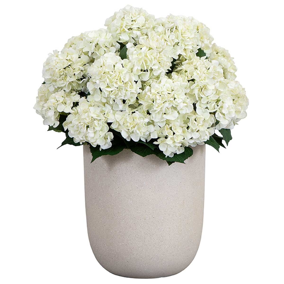 Nearly Natural Artificial Hydrangea Floor Plant with Real Touch Petals and Bendable Branches - SuperSaverAU - view 2