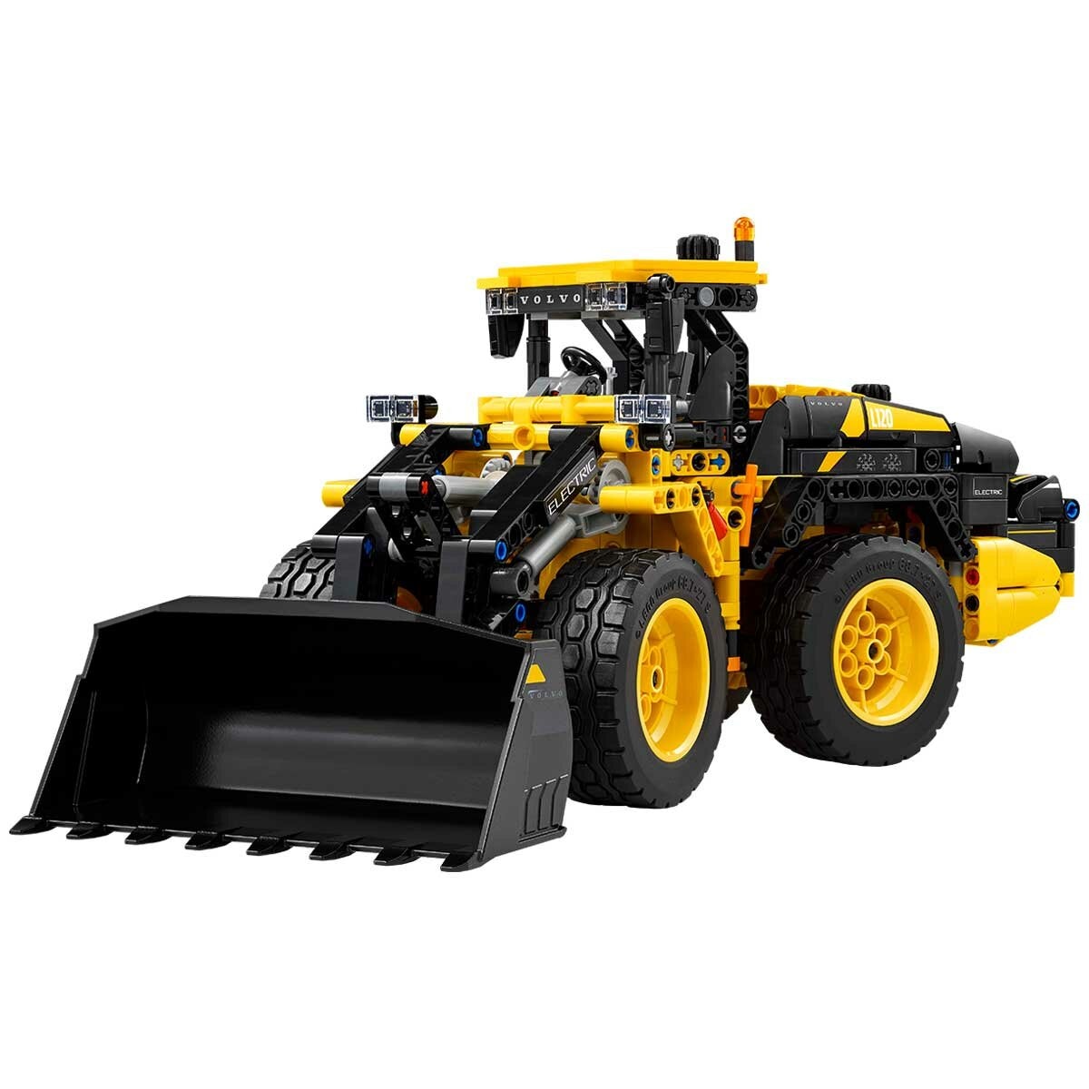 LEGO Technic Volvo L120 Electric Wheel Loader 42209 - Articulated Steering, Shovel Tilt, 3 Spinning Gears, Imaginative Play - SuperSaverAU - view 2