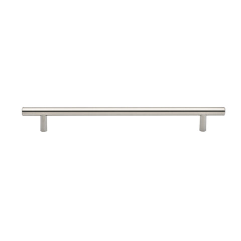 Lane 224mm Brushed Nickel Steel Round Pull Handle for Cabinets & Drawers