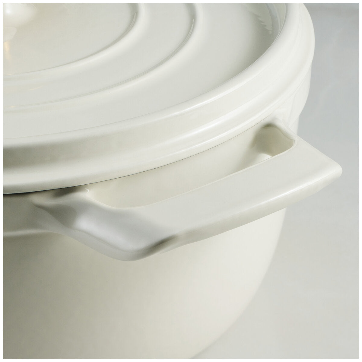 Tramontina Dutch Oven 2 Piece Marshmallow Set, Cast Iron, Porcelain Enamel, Self-Basting Lids, Stainless Steel Knob, 3.7L & 5.6L Sizes - SuperSaverAU - view 7