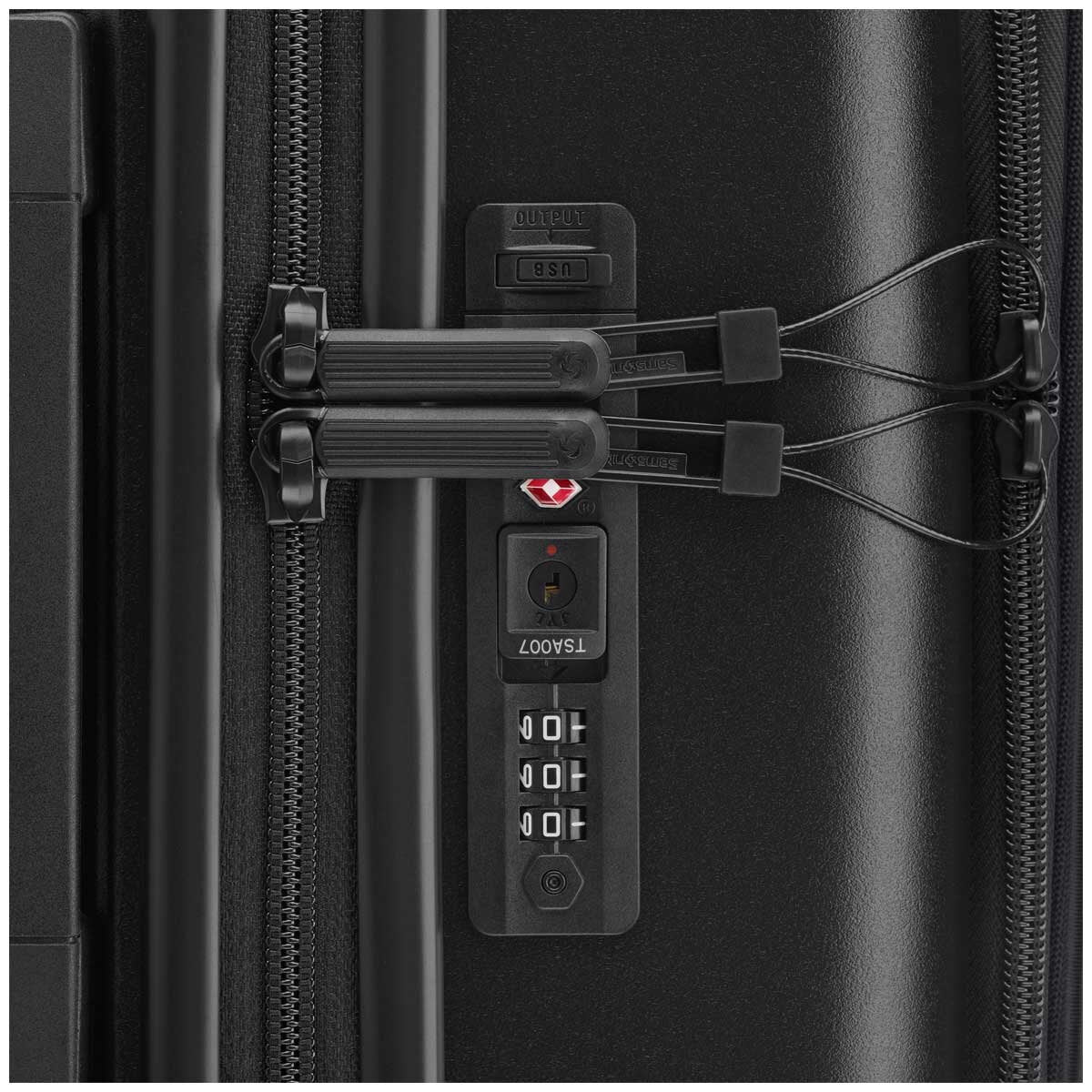 Samsonite Variate 2 Piece Luggage Set Black, Large & Carry On, TSA Lock, 10 Year Warranty - SuperSaverAU - view 9