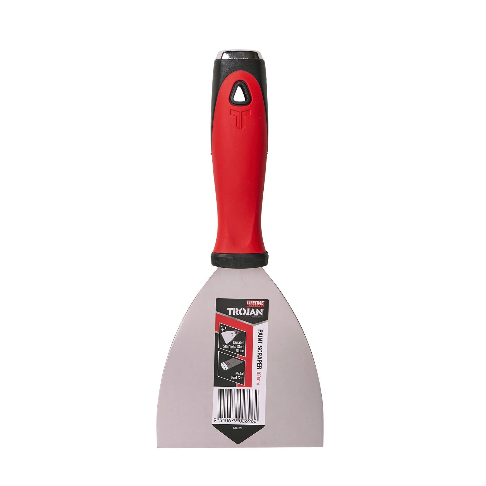 Trojan 100mm Soft Grip Paint Scraper and Stripper