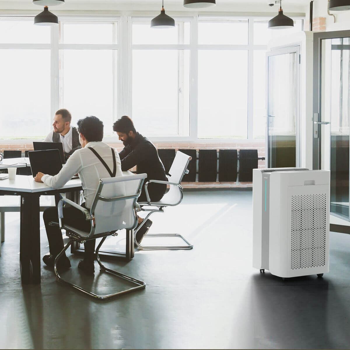 Ionmax+ Aire X 6 Stage Air Purifier - True HEPA, Activated Carbon, UV Light, Up to 40m², Wi-Fi - ION1000PRO