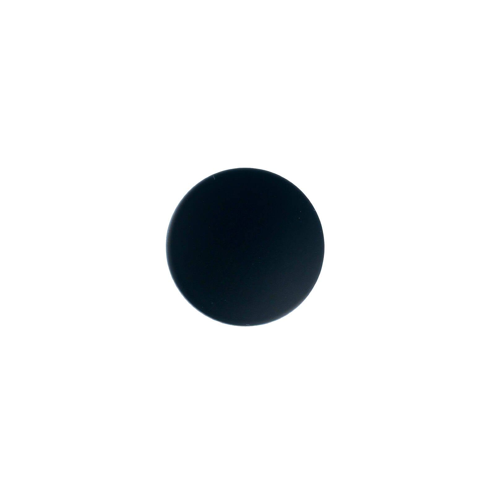 Taskmaster 37mm Matte Black Steel Cabinet Knob