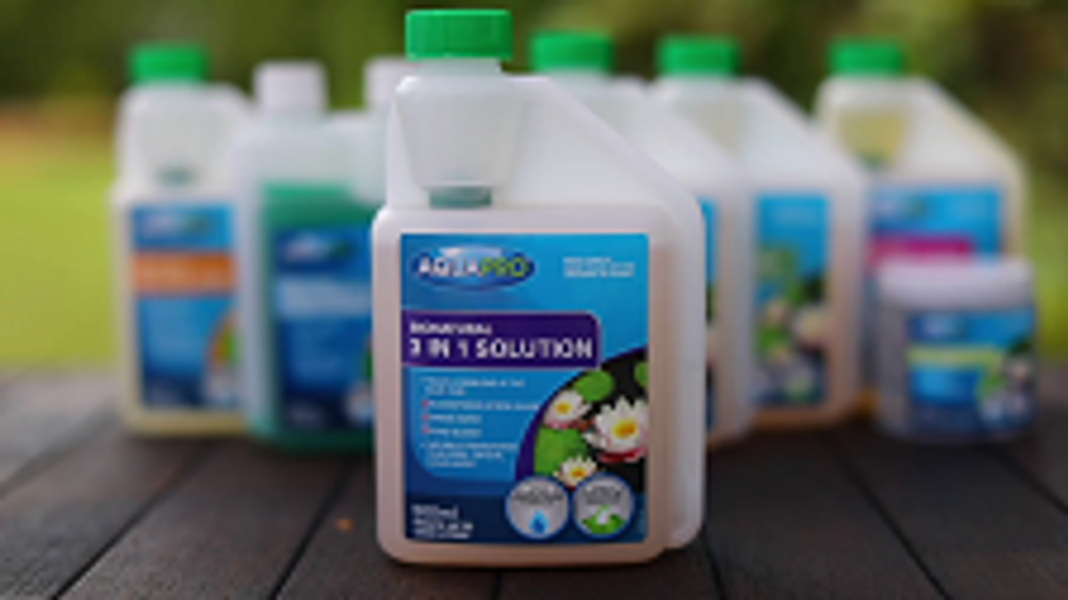 Aquapro 500ml Bionatural 3 In 1 Pond Solution