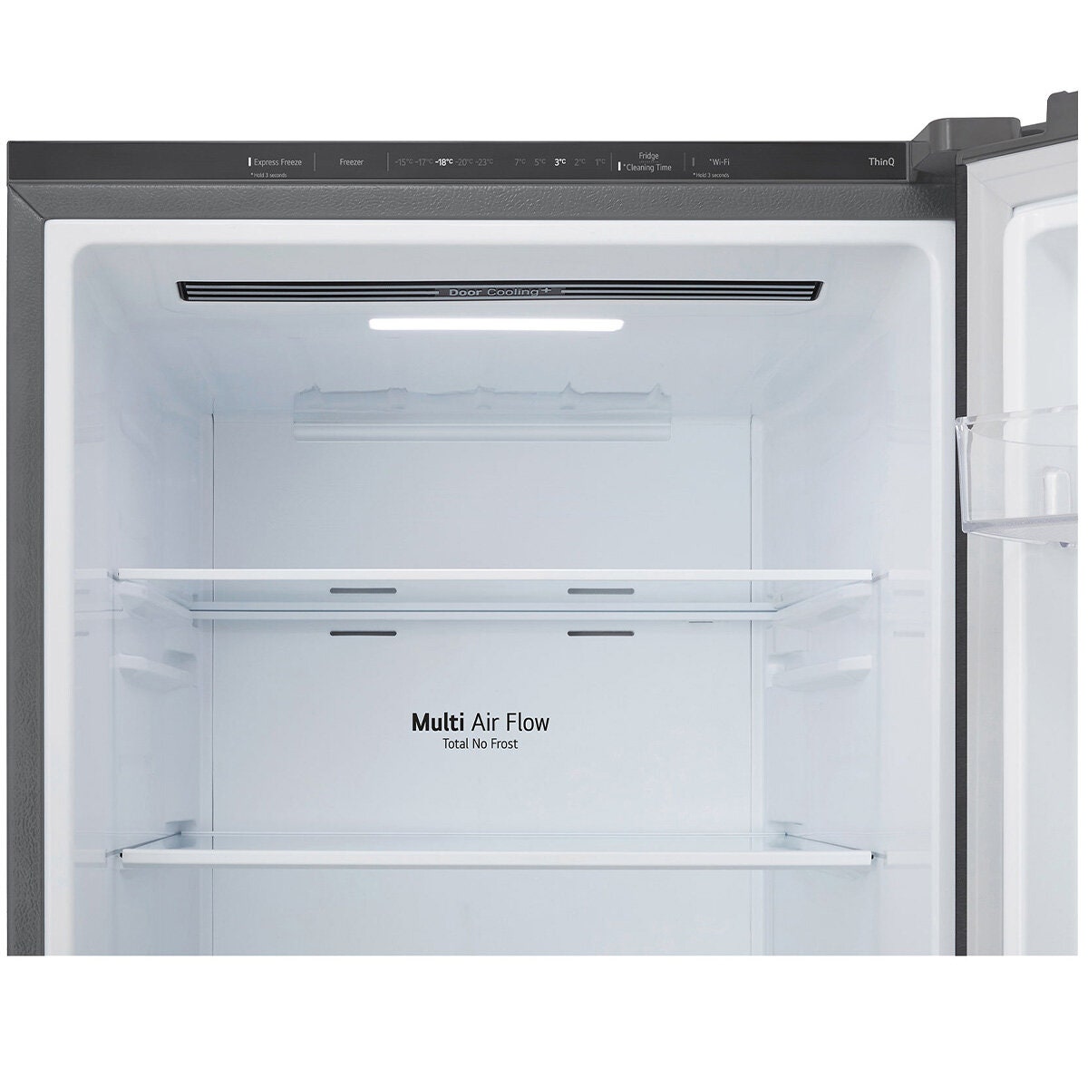 LG 335L Bottom Mount Fridge - Stainless Steel, Frost Free, 4 Star Energy Rating - GB-B300PL