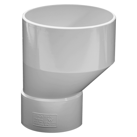 Holman 100 x 65mm PVC DWV Taper Level Invert DWVF0394