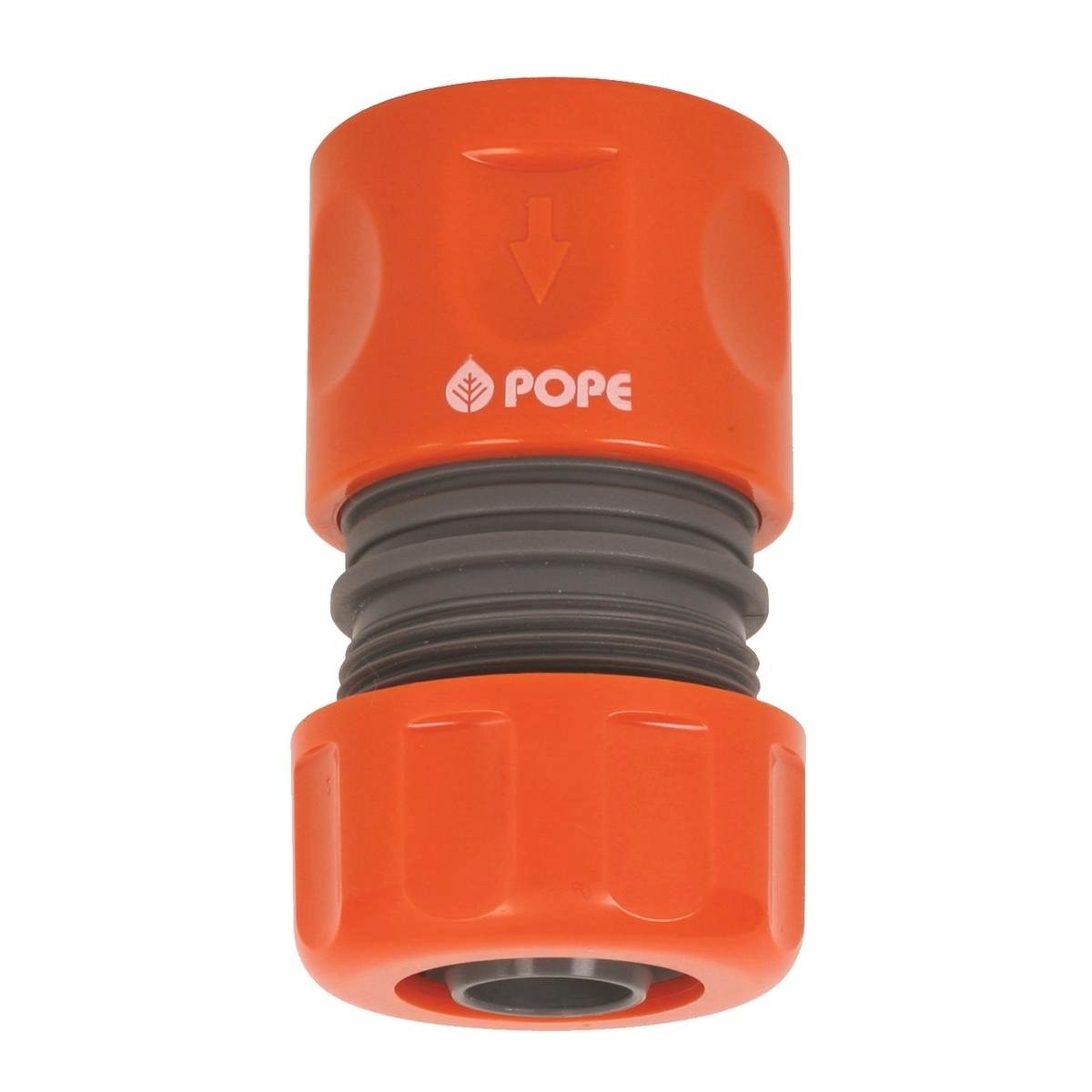 Pope 18mm Hose Connector - ABS Plastic Snap-On Fitting, Outdoor