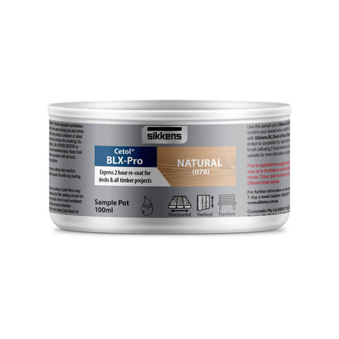 Sikkens 100ml Natural Cetol BLX-Pro Waterproof Timber Finish