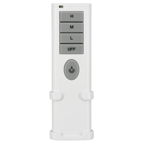 Brilliant Lighting Wi-Fi Smart Ceiling Fan Remote Control White Grey 99333