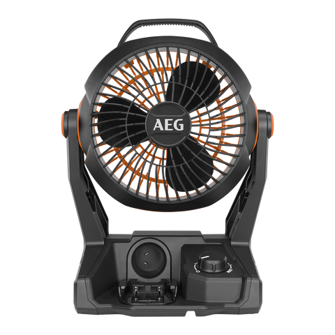 AEG 18V Hybrid Fan Skin Only with Pivoting Head A18HF0