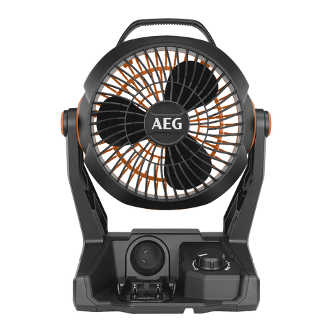 AEG 18V Hybrid Fan Skin Only with Pivoting Head A18HF0