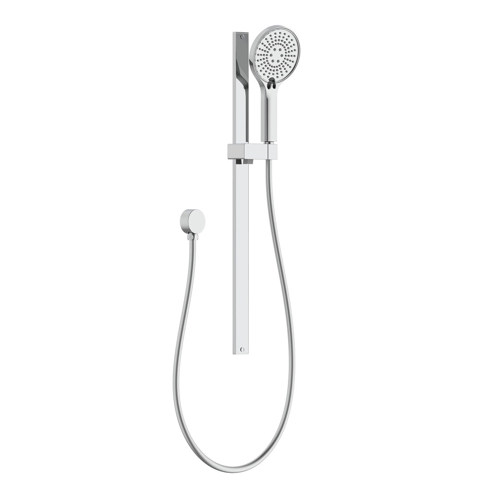 Mondella Resonance Chrome 5 Function Shower Rail Set, 304 Stainless Steel, 9L/min WELS 3 Star