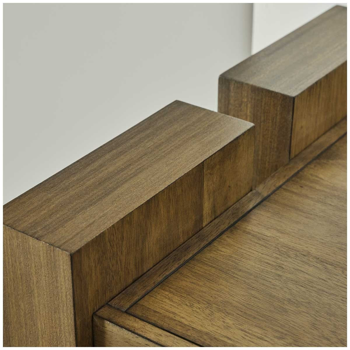 Universal Broadmoore Bookcase W 965 x H 1651 mm, Adjustable Shelves, Rubberwood - SuperSaverAU - view 8