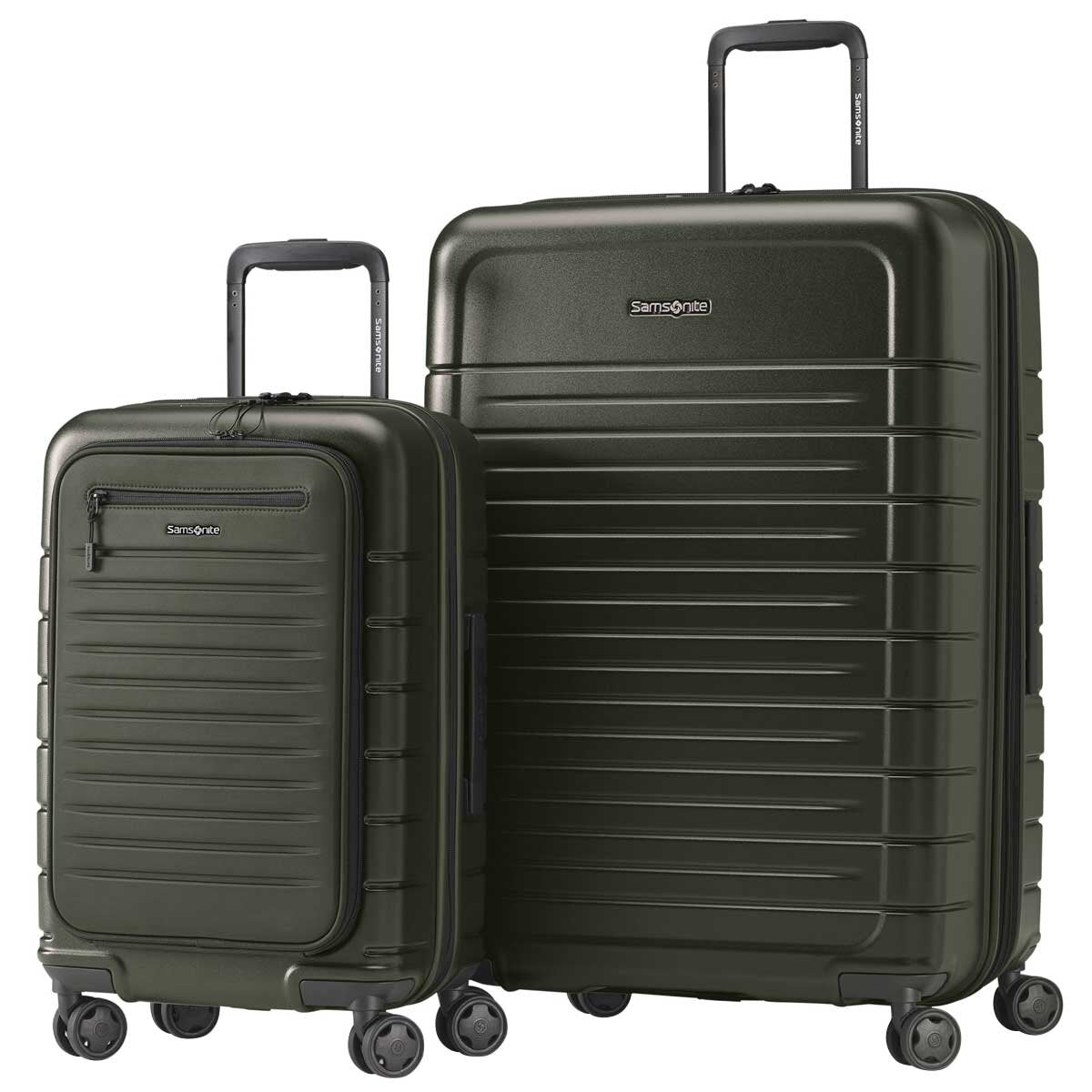 Samsonite Variate 2 Piece Luggage Set Olive - Large & Carry On, TSA Lock, 10 Year Warranty - SuperSaverAU - view 1