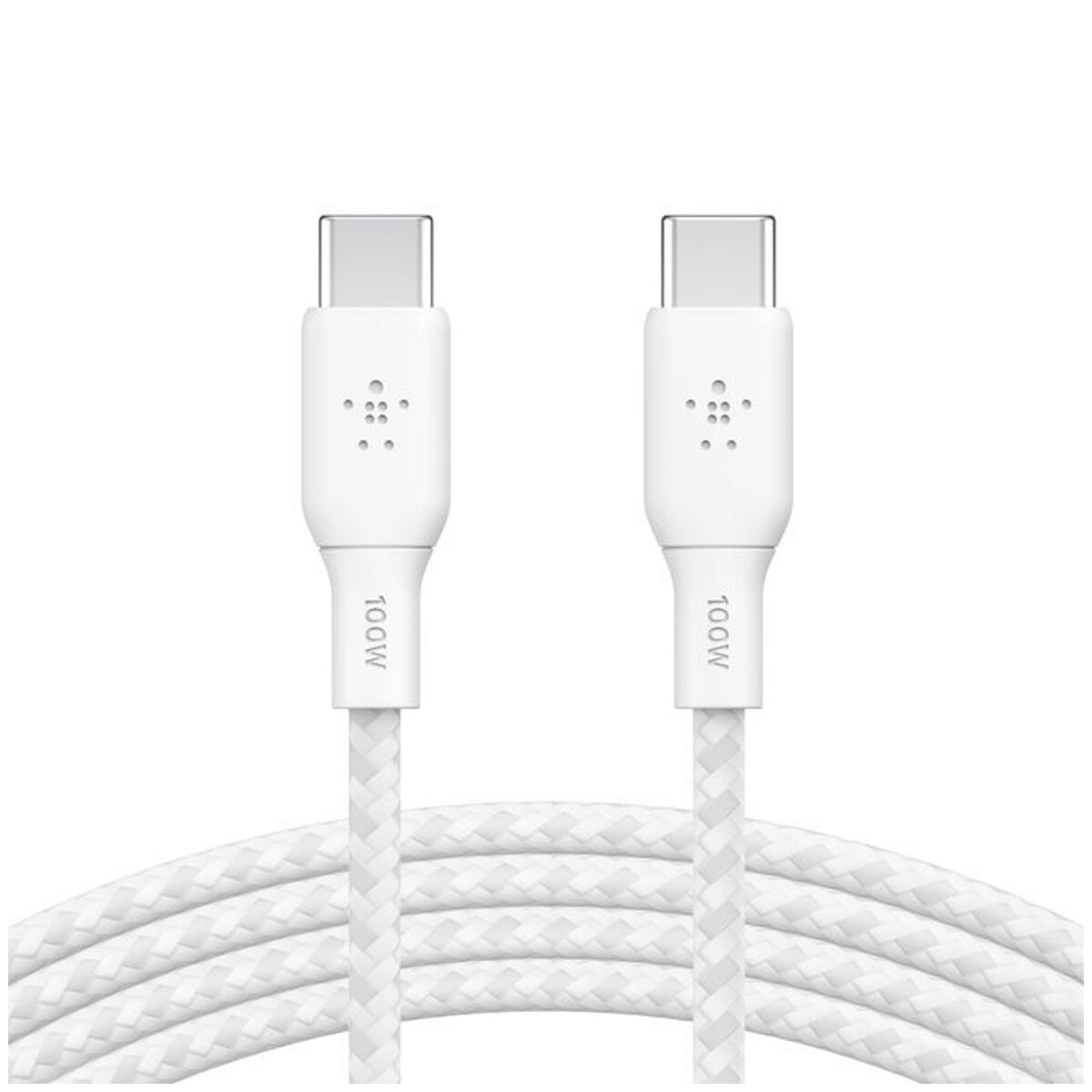 Belkin BoostCharge 3M USB-C to USB-C Cable White - CAB014BT3MWH - SuperSaverAU - view 1