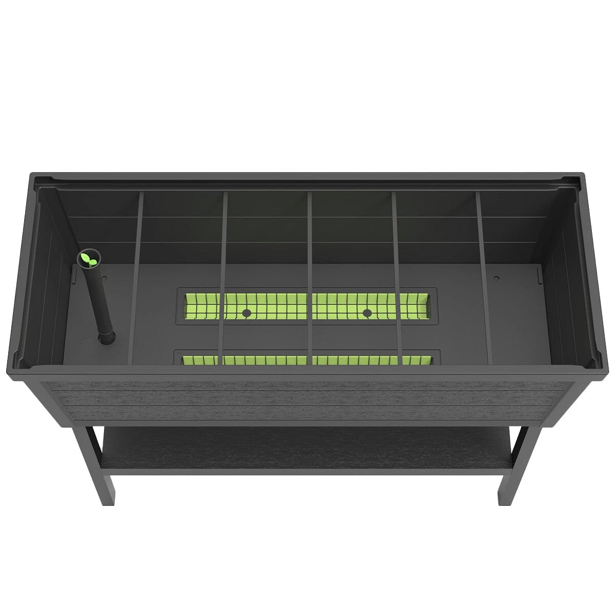Keter Alfresco Garden Bed Black