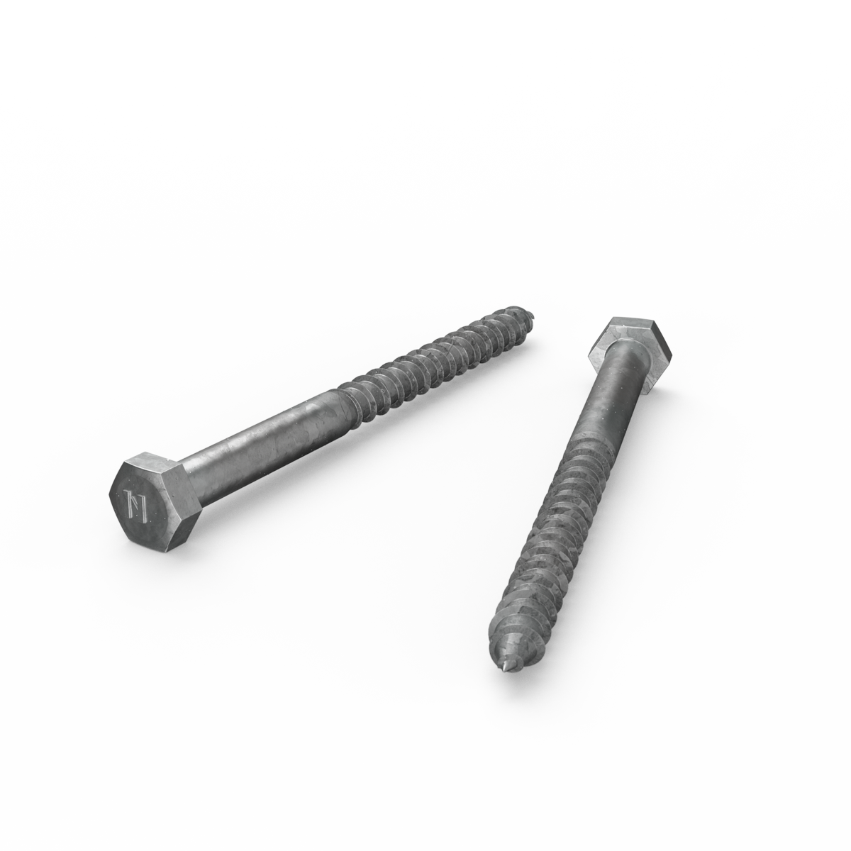 Zenith Hot Dip Galvanised Hex Head Coach Screws M10 x 130mm 25 Pack - SuperSaverAU - view 3