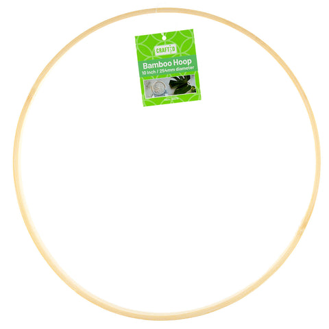 Crafted 254mm (10in) Bamboo Ring