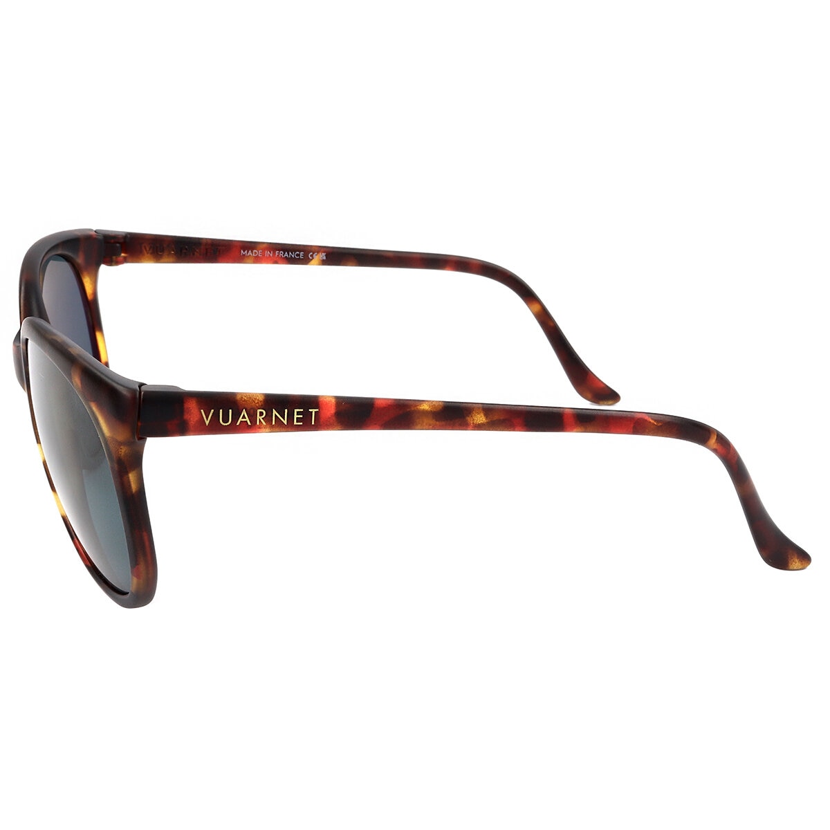 Vuarnet Men's Polarised Sunglasses, Grey Lenses, Matte Tortoise, 55 mm - SuperSaverAU - view 3