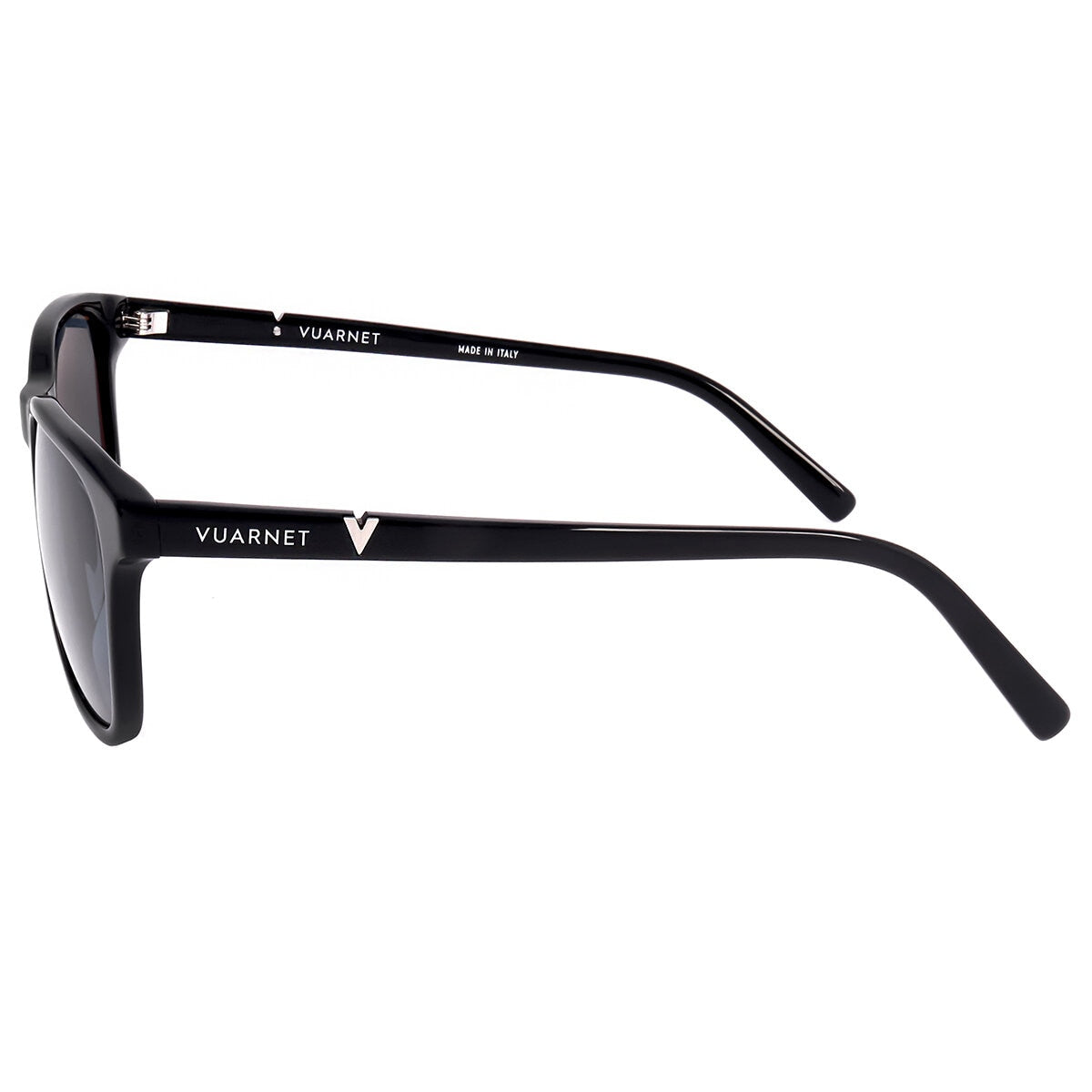 Vuarnet Belvedere Regular Men's Sunglasses, Black Acetate, Grey Polarised Lenses, 53 mm - SuperSaverAU - view 3