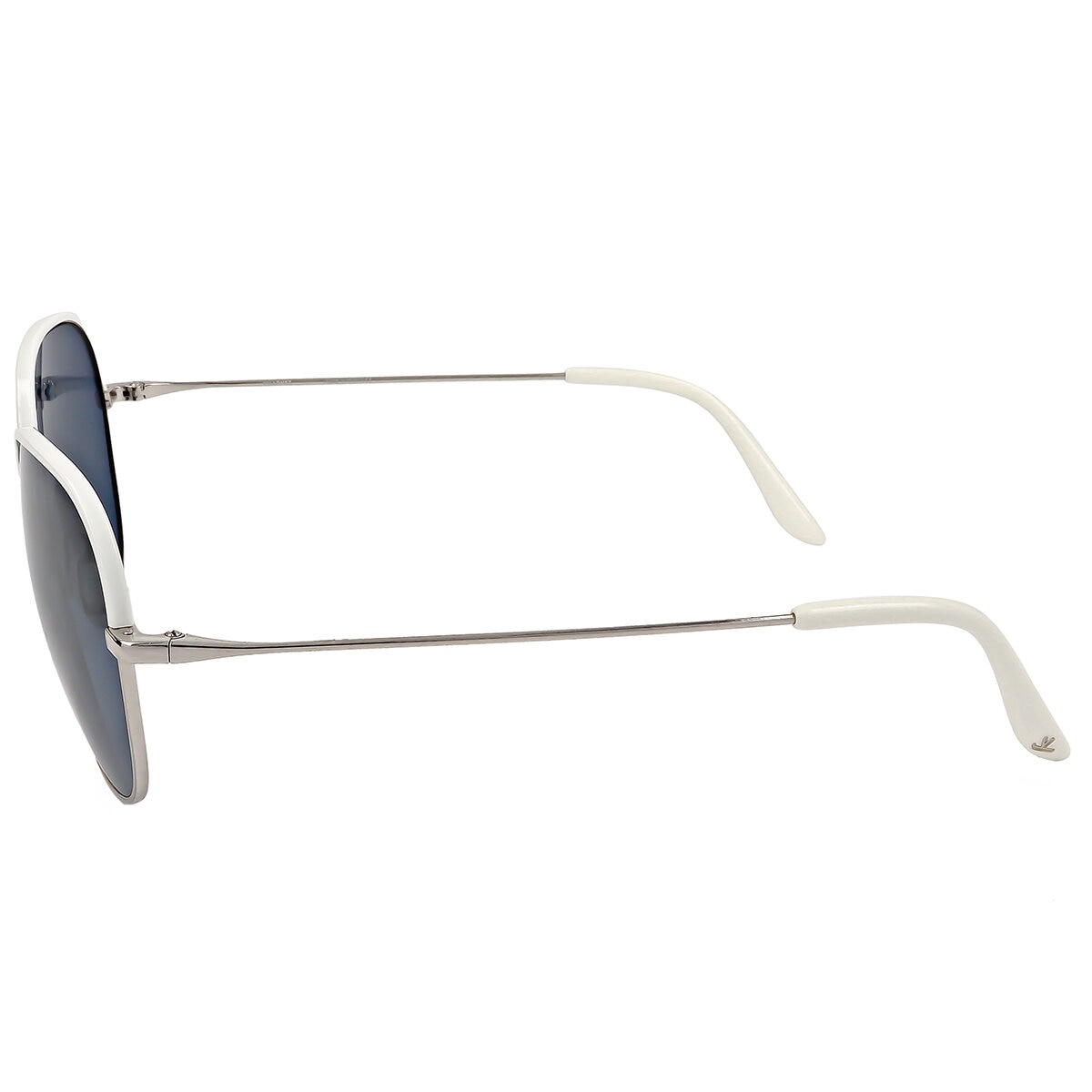 Vuarnet Edge Men's Polarised Sunglasses, Blue Lens, 57 mm, Stainless Steel Frame - SuperSaverAU - view 3