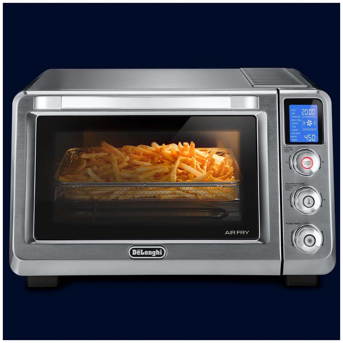 Delonghi Livenza 24L Multi Oven Air Convection Benchtop Oven - 24 Litre Capacity - SuperSaverAU - view 3