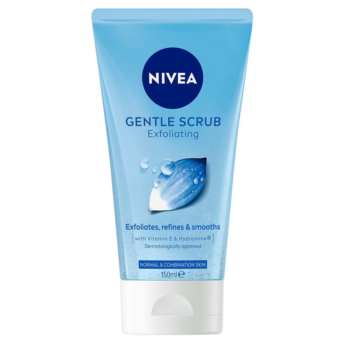 NIVEA Gentle Exfoliating Face Scrub 3 x 150ml with Lotus Flower & Vitamin E - SuperSaverAU - view 3