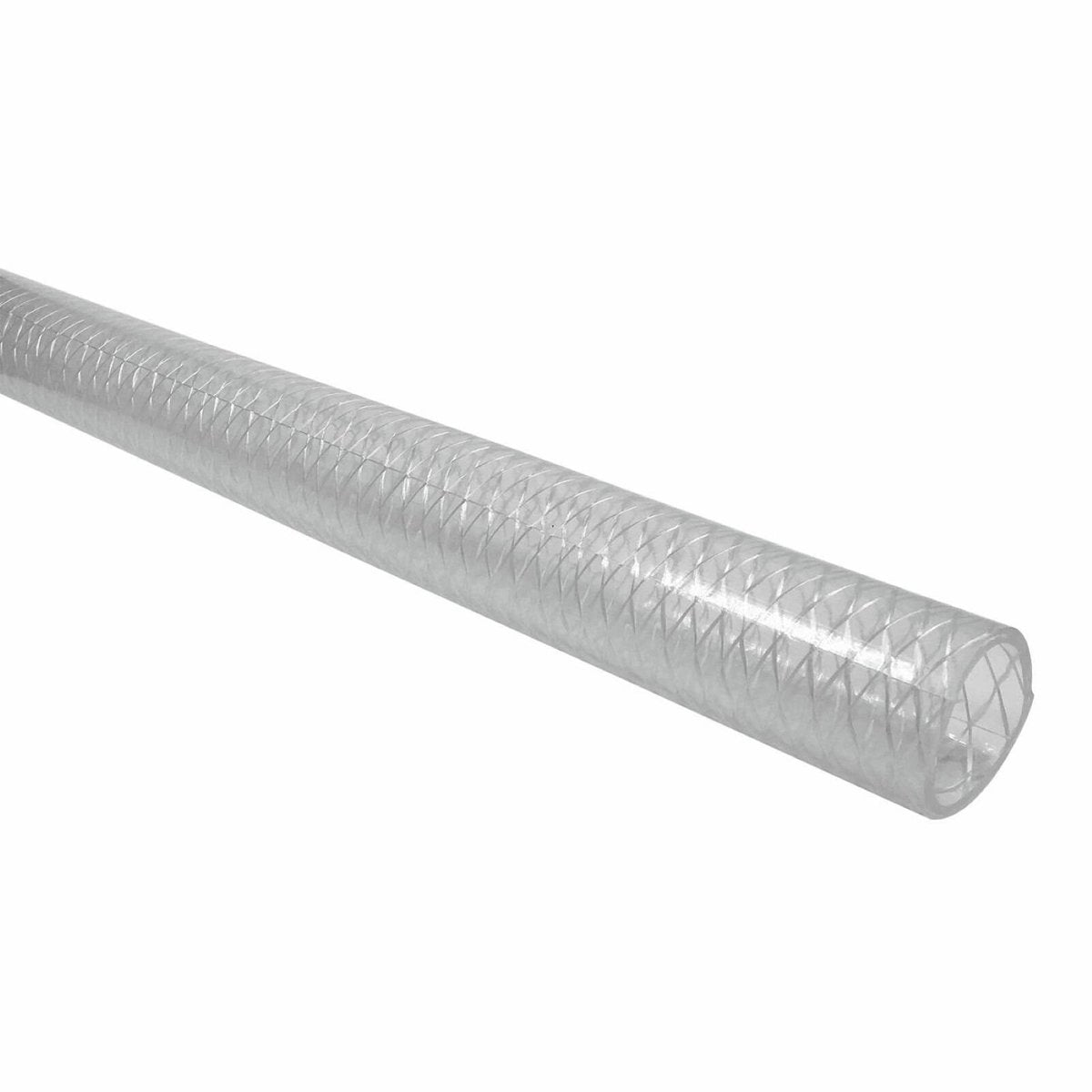 Kinetic 8mm x 900mm Clear PVC Food Grade Reinforced Multi-Purpose Pressure Hose