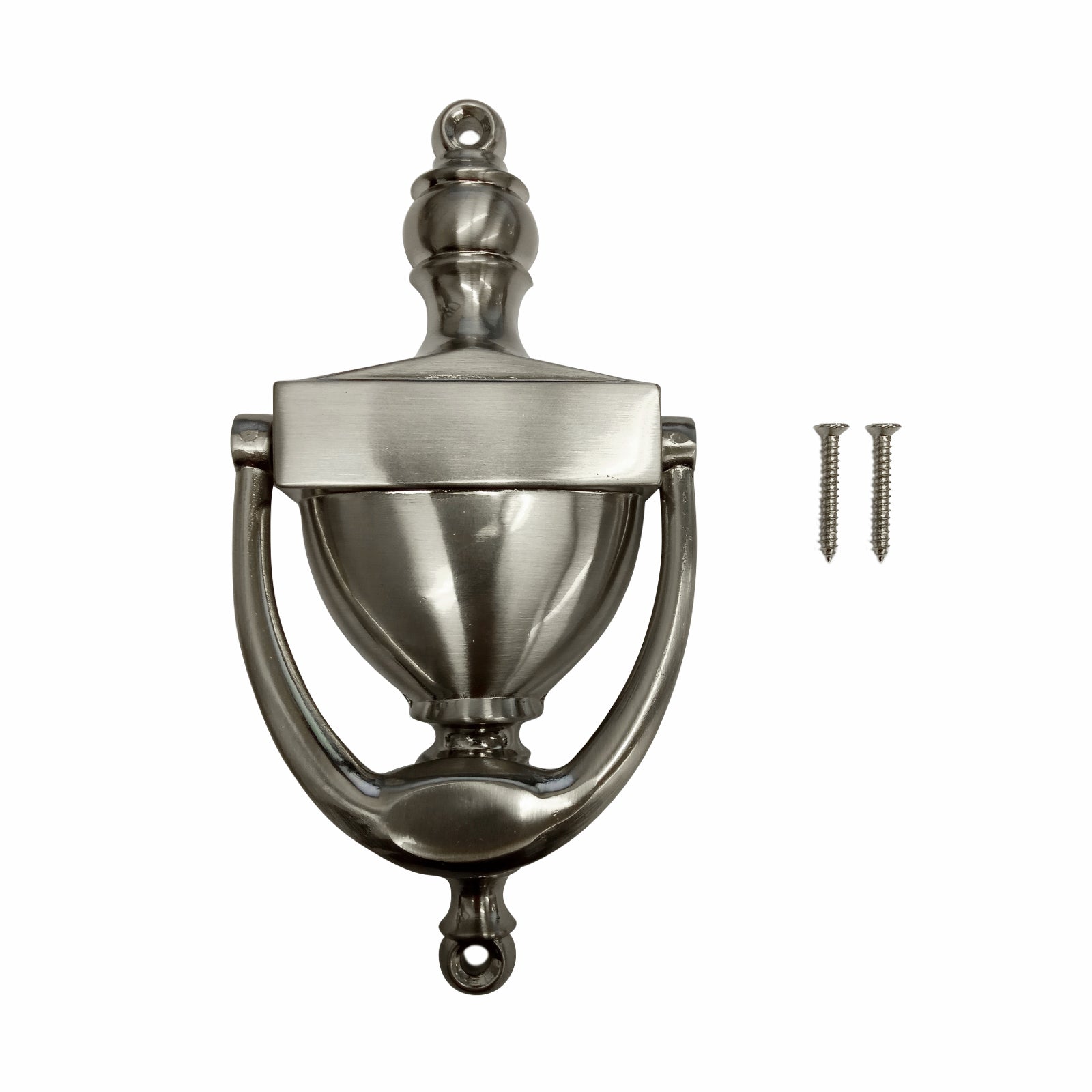 Adoored Satin Nickel 155mm Steel Door Knocker