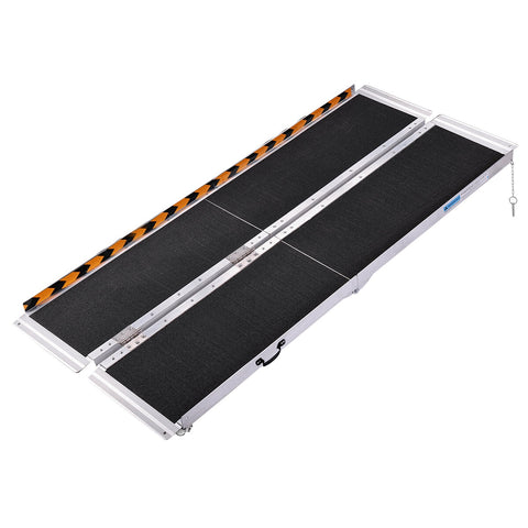 Altus Aluminium Portable Wheelchair Ramp 152.5cm, 270kg Capacity, Non-Slip Surface - SuperSaverAU - view 1