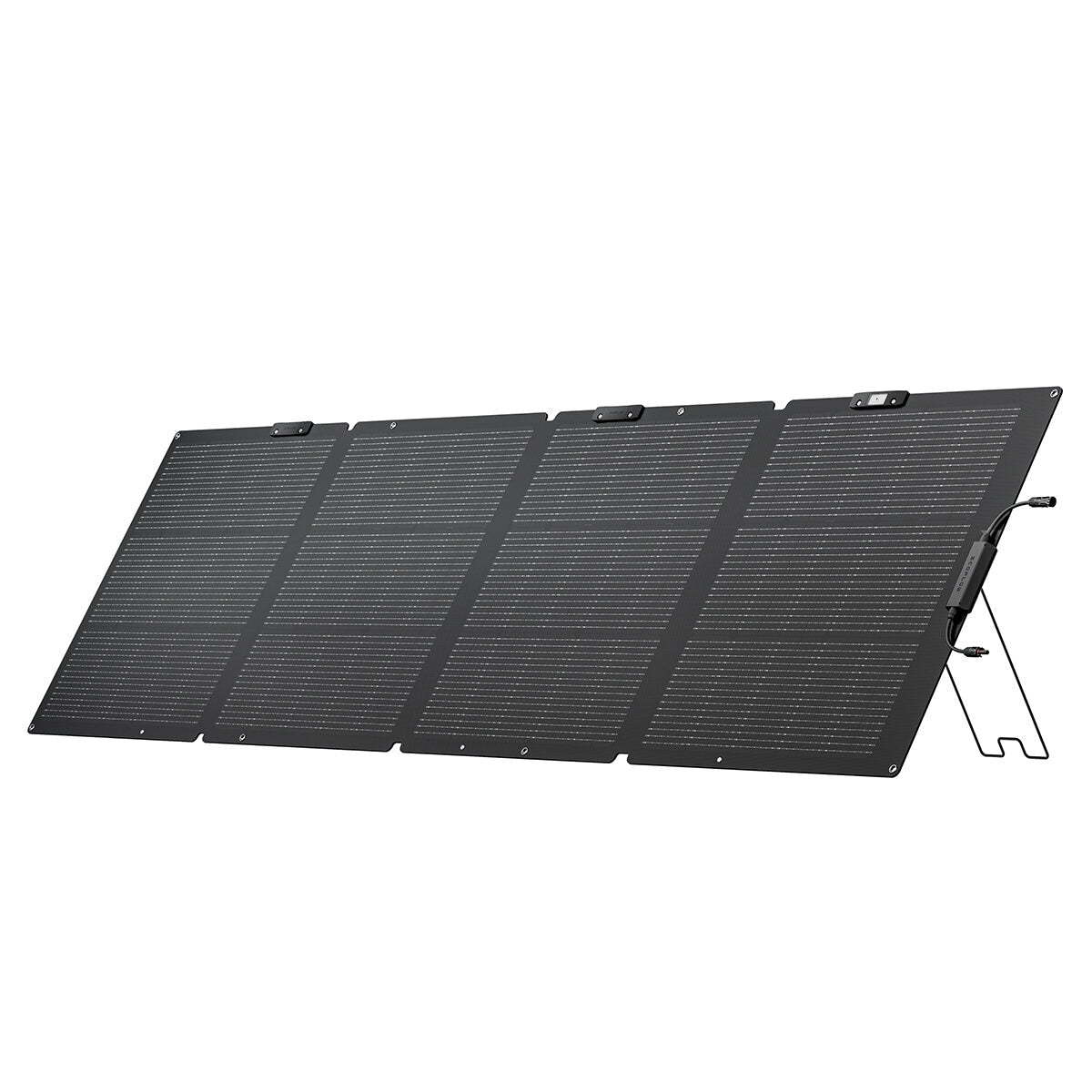 EcoFlow EFSOLAR220W-NS Portable Solar Panel | 220W, Tempered Glass, Integrated Solar Guide, Waterproof - SuperSaverAU - view 1