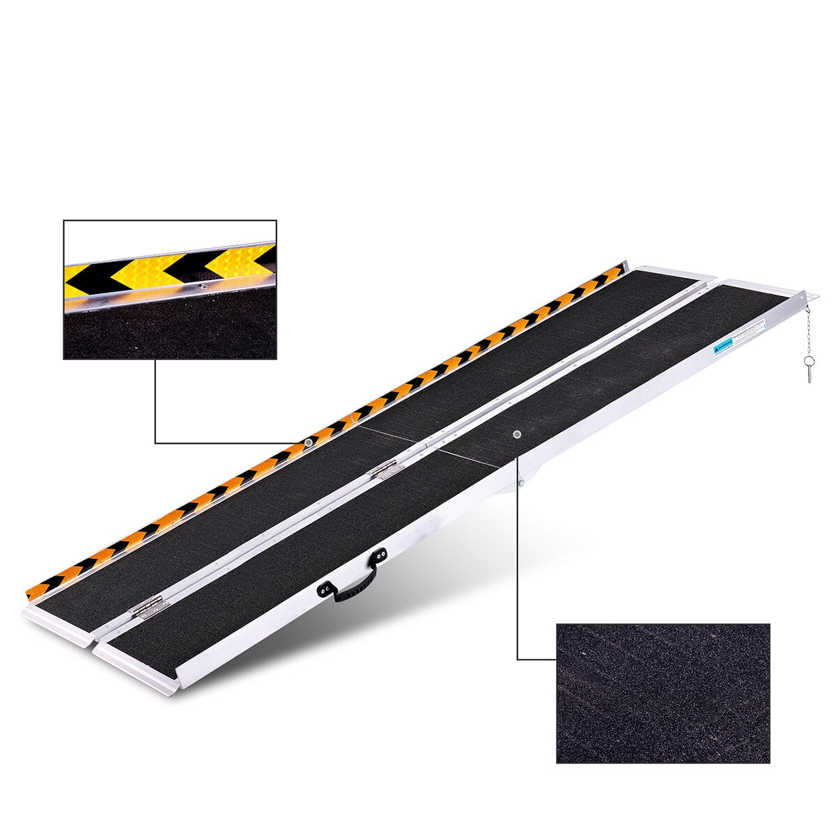 Altus Aluminium Portable Wheelchair Ramp 183 cm