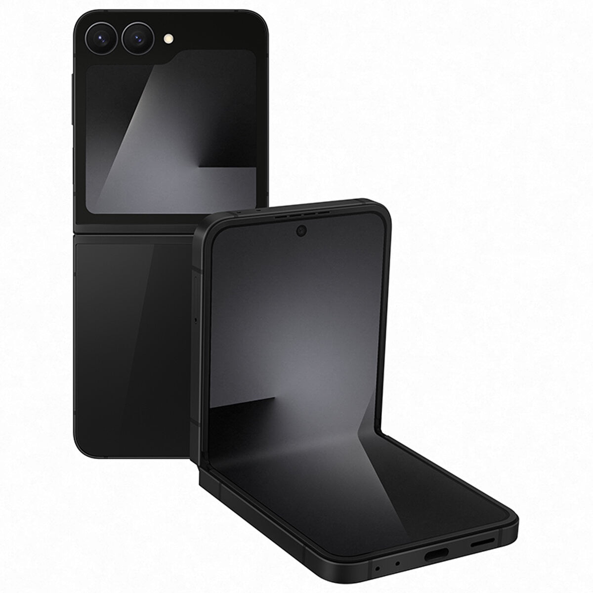 Samsung Galaxy Z Flip7 FE 128GB Black - Flex Cam 50MP Wide Lens, Self-Optimising Battery, Flex Mode, Armour Aluminium & Gorilla Glass Victus - SuperSaverAU - view 1