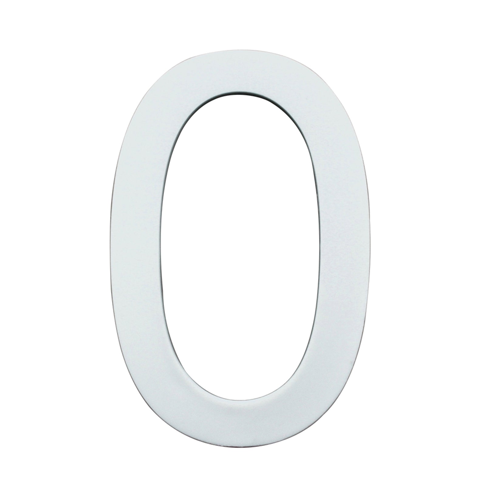 Sandleford 90mm Glow In The Dark Acrylic House Number 0 - Weather Resistant
