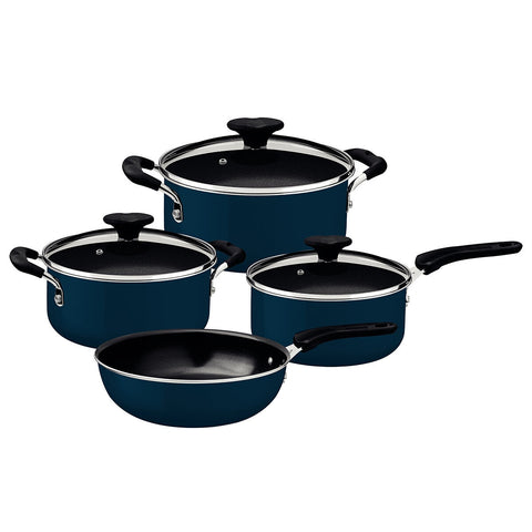 Tramontina Ceramic Cookware Set | Aluminium with Ceramic Coating | Silicone Exterior | Induction Ready | Dishwasher Safe | 4-Piece - SuperSaverAU - view 1