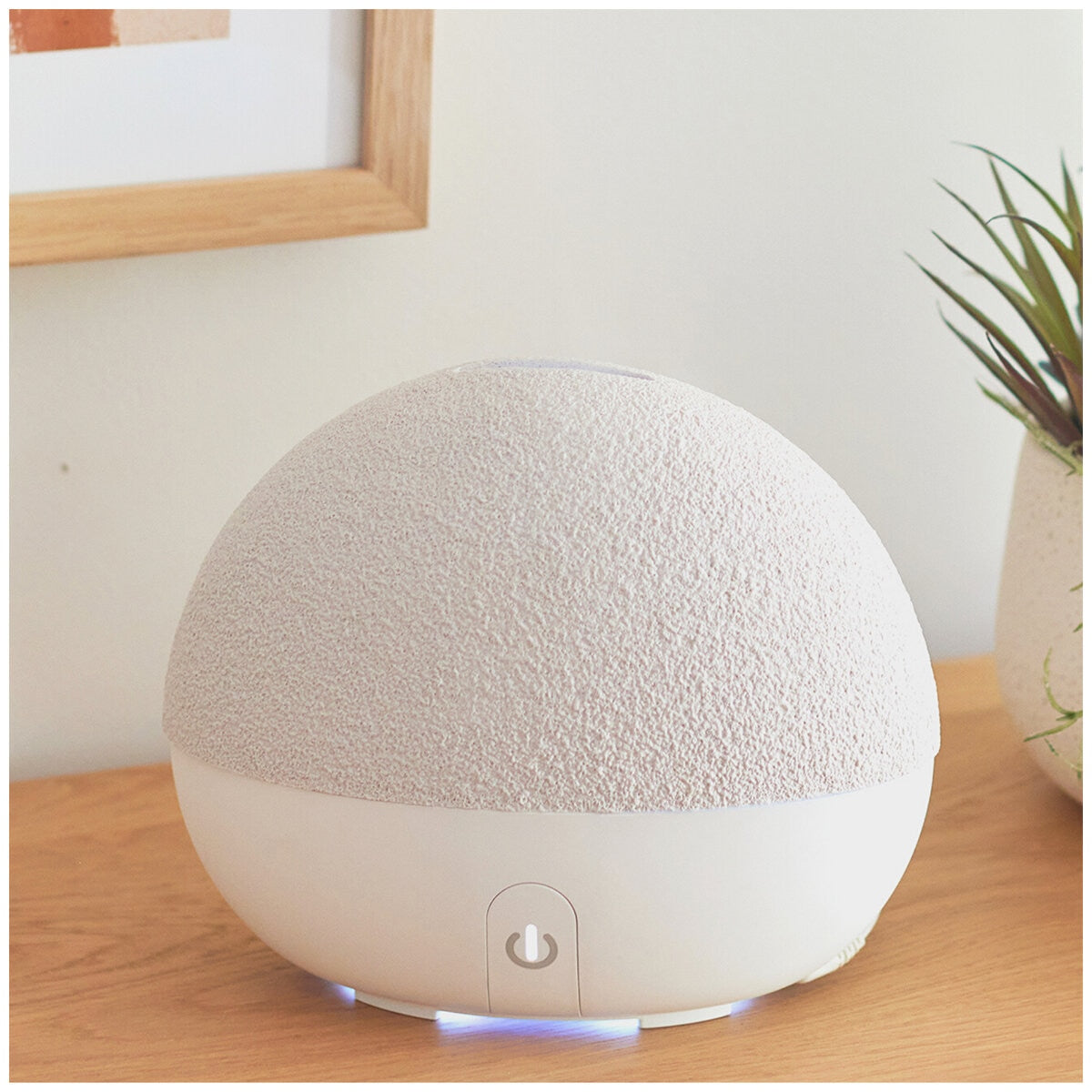 Ellia Stone Aroma Diffuser 200ml, Ultrasonic, 8 Hours, Taupe, Australia - SuperSaverAU - view 2